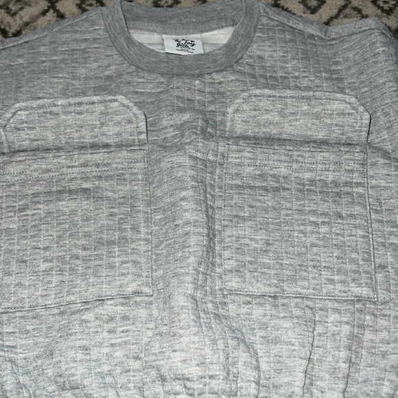 Small (7-8) Jolie & Joy Girls by FCT with Love Long Sleeve Gray Sweatshirt - Picture 5 of 8